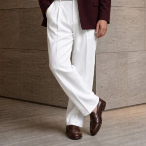 Formal Baggy White